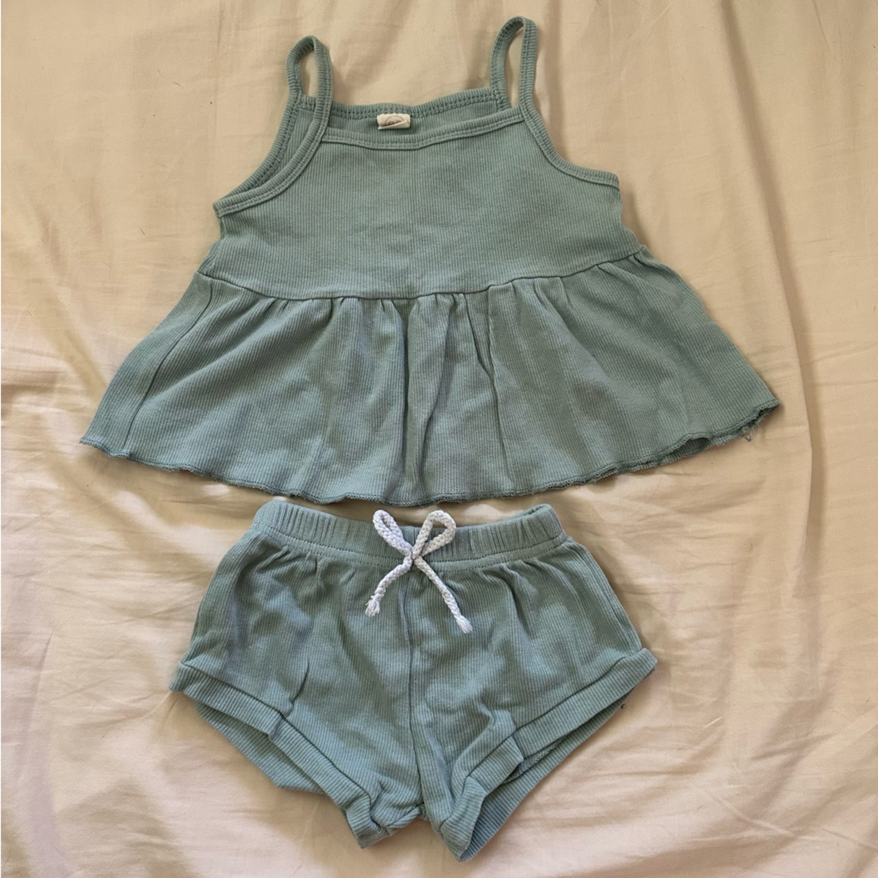 Swing Tank And Short Set In Turquoise